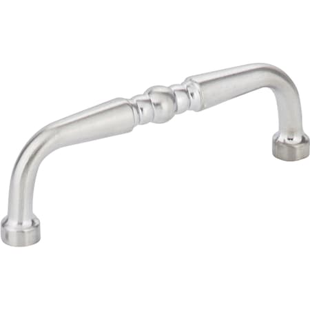 Elements 3" Center-to-Center Brushed Chrome Madison Cabinet Pull Z259-3BC